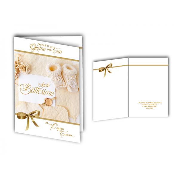 B-BIGL.AUGURI 11,4X17,2CM BATTESIMO