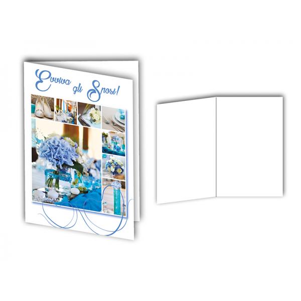 B-BIGL.AUGURI 11,4X17,2CM MATRIMONIO
