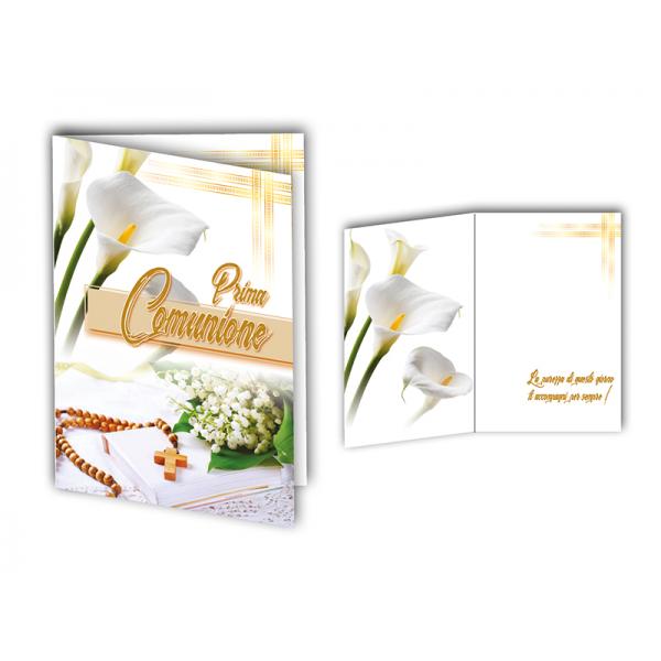 B-BIGL.AUGURI 11,4X17,2CM COMUNIONE
