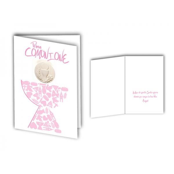 B-BIGL.AUGURI 11,4X17,2CM COMUNIONE