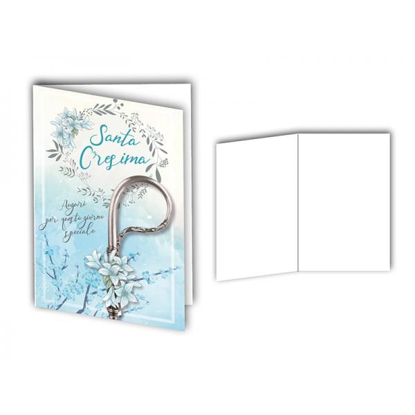 E-BIGL.AUGURI11,4X17,2CM CRESIMA