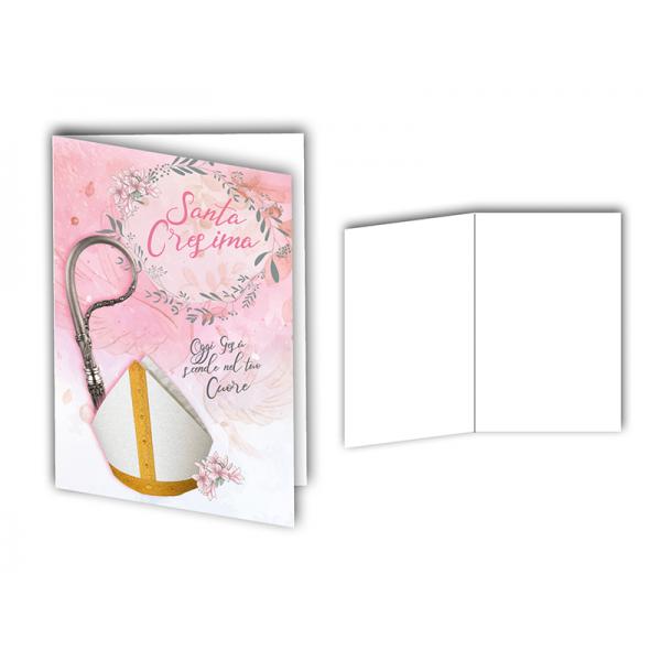 E-BIGL.AUGURI11,4X17,2CM CRESIMA