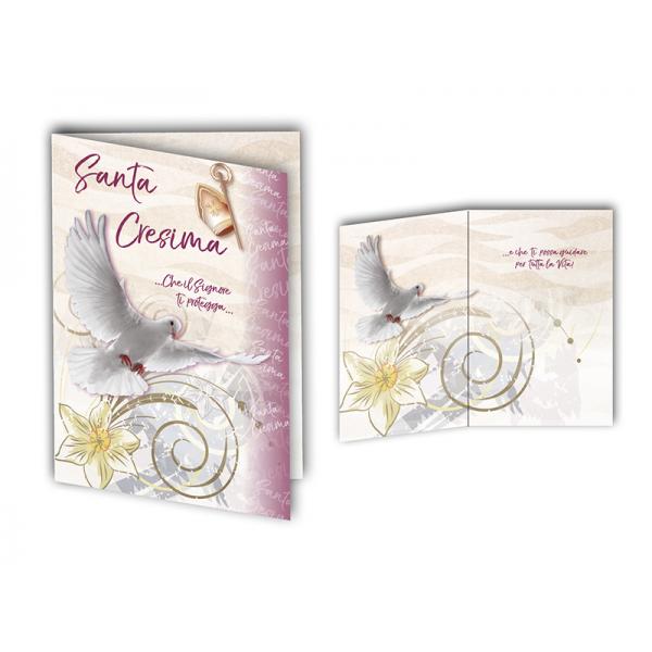 B-BIGL.AUGURI 11,4X17,2CM CRESIMA