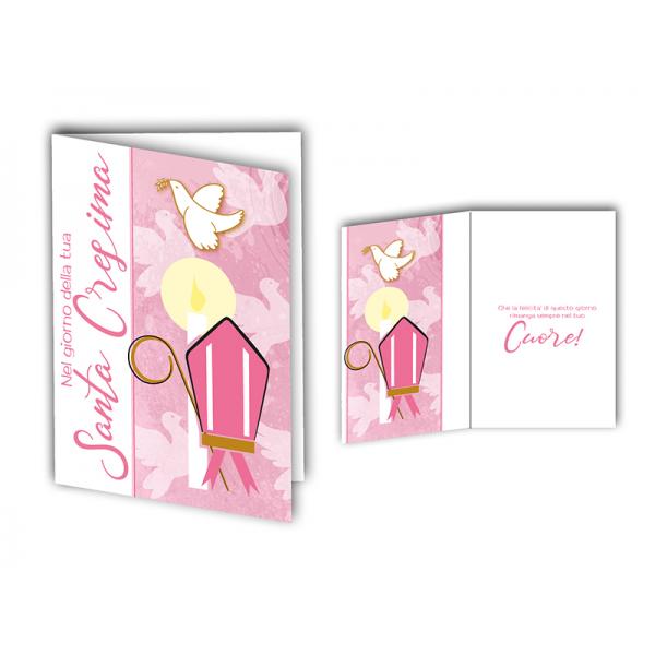 B-BIGL.AUGURI 11,4X17,2CM CRESIMA