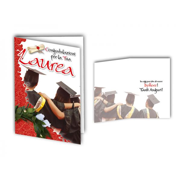 B-BIGL.AUGURI 11,4X17,2CM LAUREA