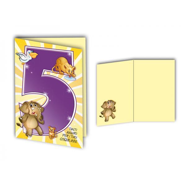 B-BIGL.AUGURI 11,4X17,2CM COMPLEANNO