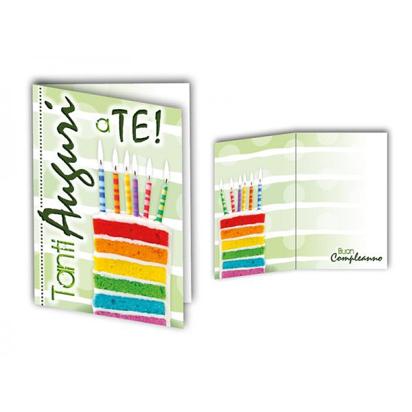 B-BIGL.AUGURI 11,4X17,2CM COMPLEANNO