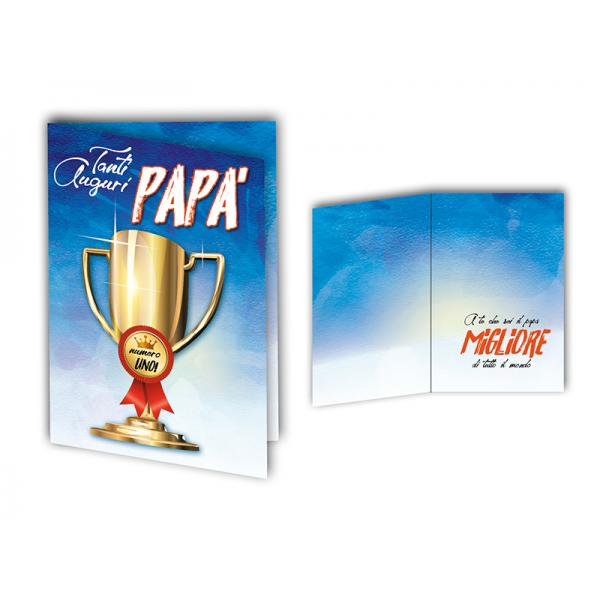 B-BIGL.AUGURI 11,4X17,2CM COMP.PAPA