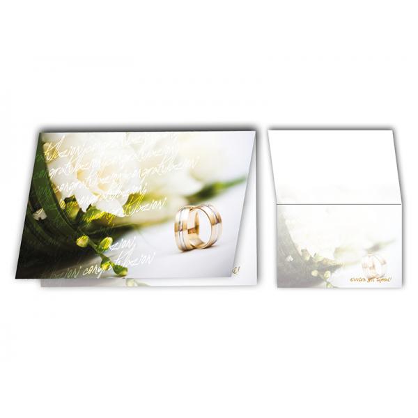 B-BIGL.AUGURI 11,4X17,2CM MATRIMONIO