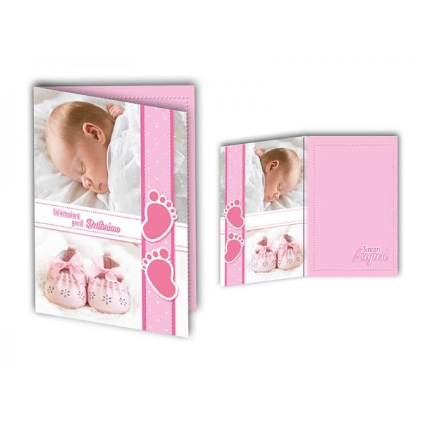 B-BIGL.AUGURI 11,4X17,2CM BATTESIMO