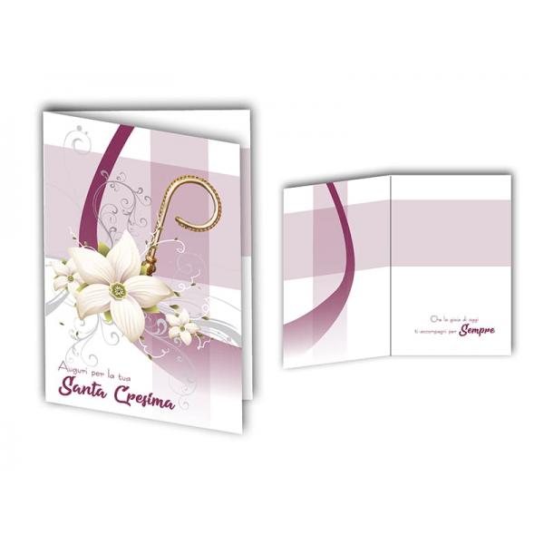 B-BIGL.AUGURI 11,4X17,2CM CRESIMA