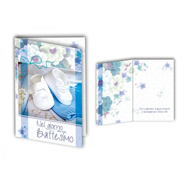 B-BIGL.AUGURI 11,4X17,2CM BATTESIMO
