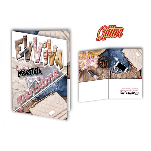 S-BIGL.AUGURI 11,4X17,2CM PENS.GLITTER