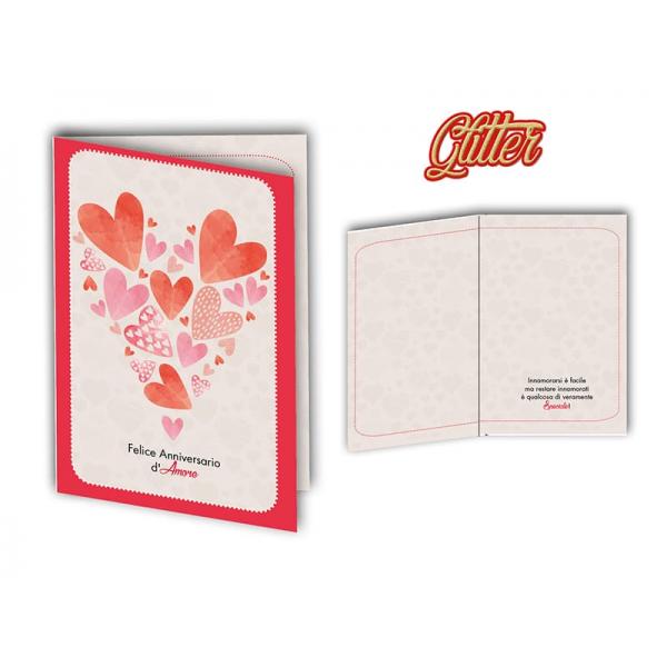 S-BIGL.AUGURI 11,4X17,2CM ANN.GLITTER