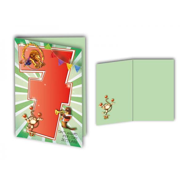 B-BIGL.AUGURI 11,4X17,2CM COMPL.NUMERI