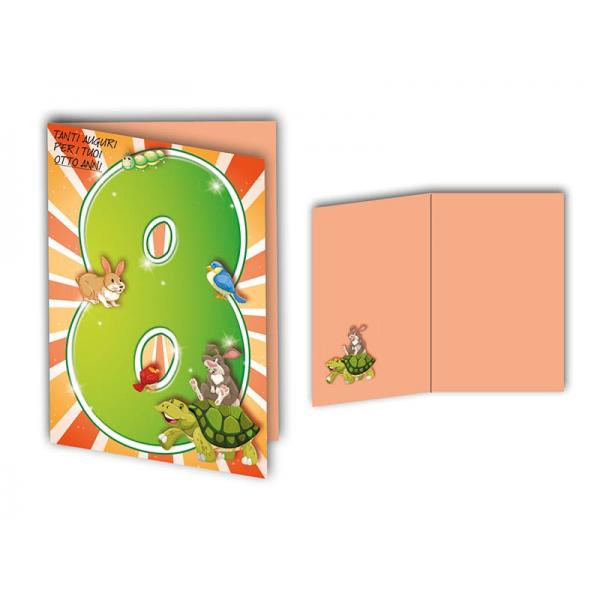 B-BIGL.AUGURI 11,4X17,2CM COMPL.NUMERI