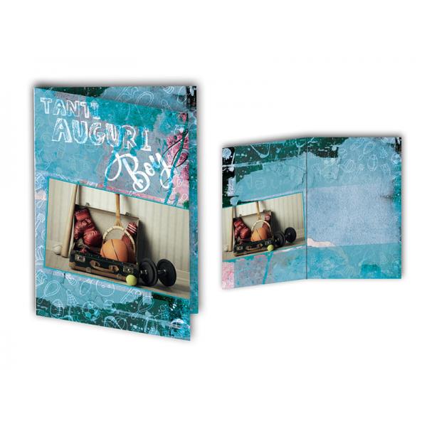 B-BIGL.AUGURI 11,4X17,2CM COMPL.UOMO