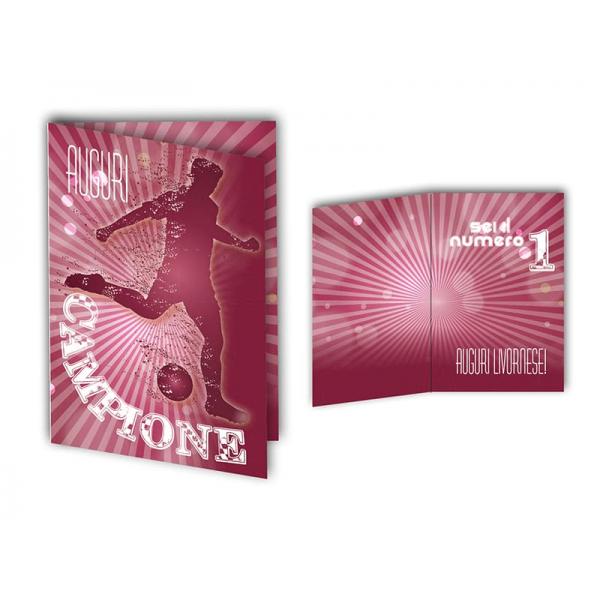 B-BIGL.AUGURI 11,4X17,2CM COMPL.LIVORNO