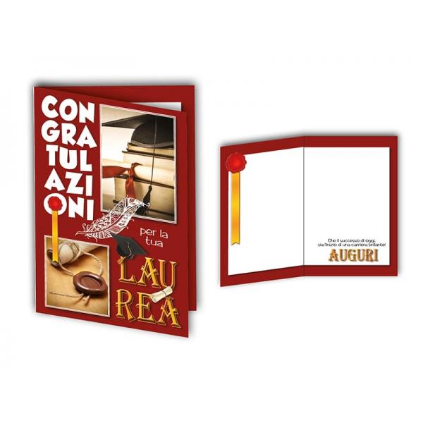 B-BIGL.AUGURI 11,4X17,2CM LAUREA