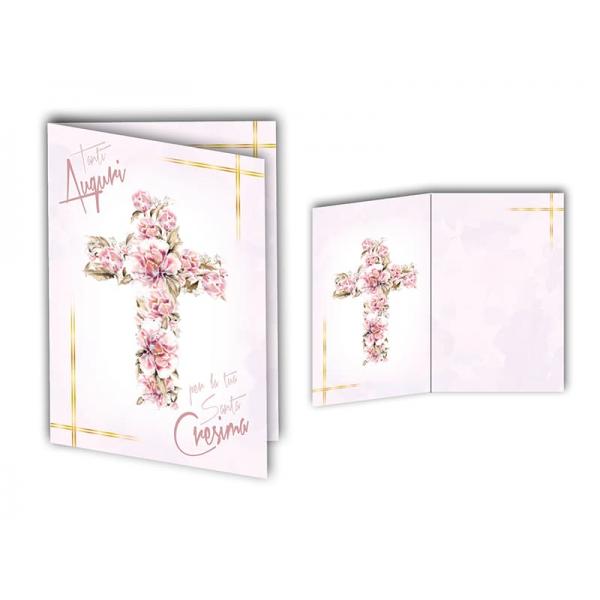 B-BIGL.AUGURI 11,4X17,2CM CRESIMA