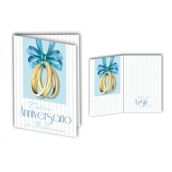 B-BIGL.AUGURI 11,4X17,2CM MATRIMONIO