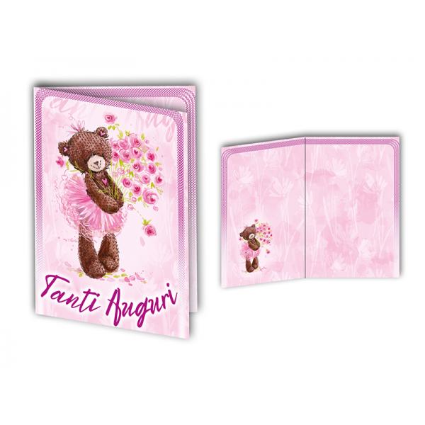 B-BIGL.AUGURI 11,4X17,2CM COMPL. BIMBI