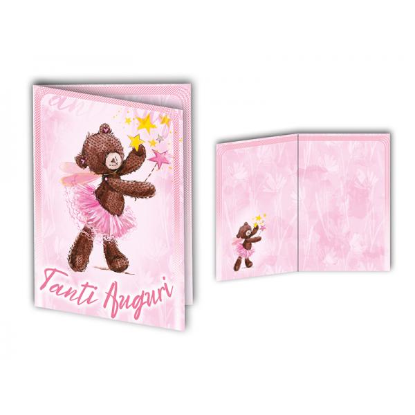 B-BIGL.AUGURI 11,4X17,2CM COMPL. BIMBI