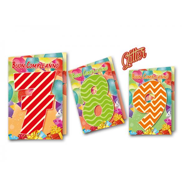 S-KIT12B.AUGURI COMPL.C/GLITT.3031/32/33