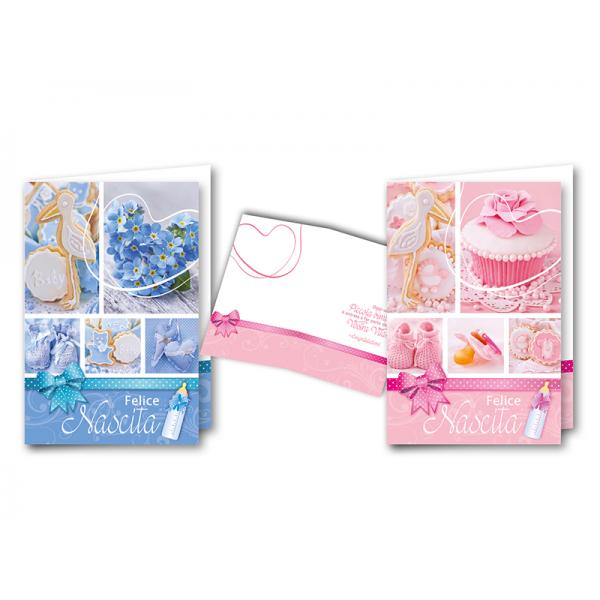 B-KIT12 BIGL.AUGURI NASCITA 1622-1623