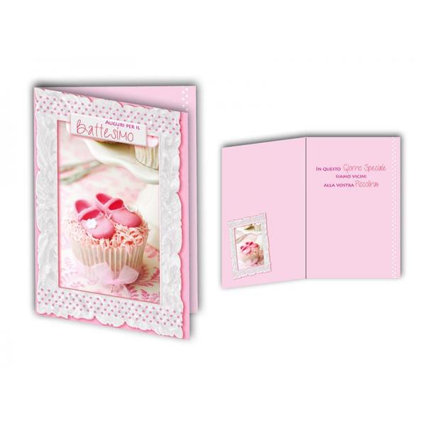 B-BIGL.AUGURI 11,4X17,2CM BATTESIMO