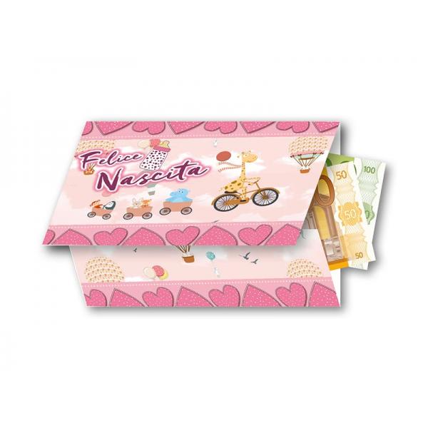 C-BIGL.AUGURI 11,4X17,2CM NASCITA PSOLDI