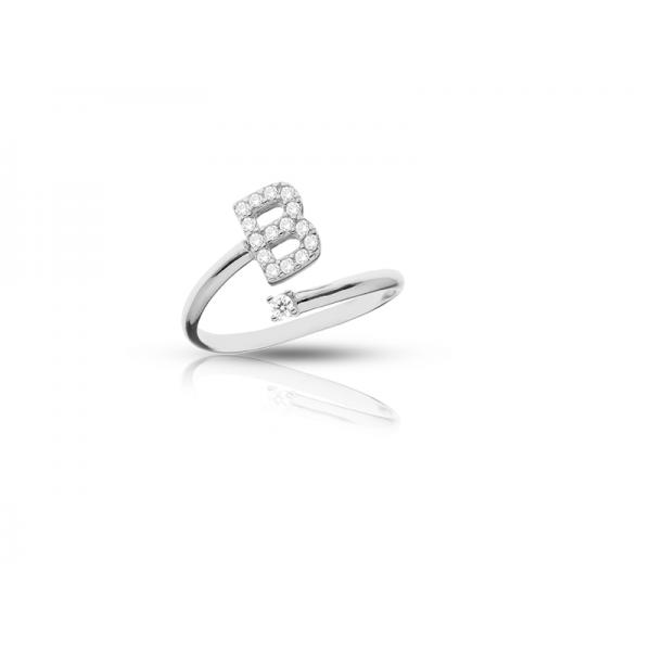 ANELLO C/LETTERA B COL.ARG-EX4