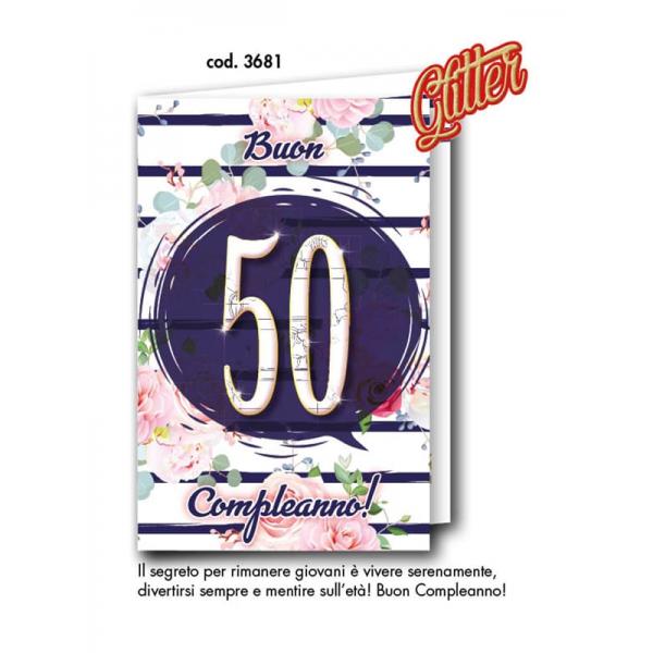 S-BIGL.AUGURI 11,4X17,2CM COMPL.GLITT.