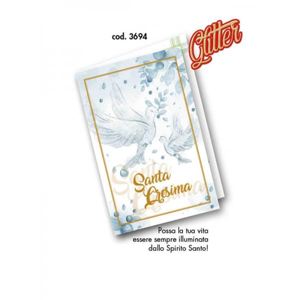 S-BIGL.AUGURI 11,4X17,2CM CRES.GLITT.