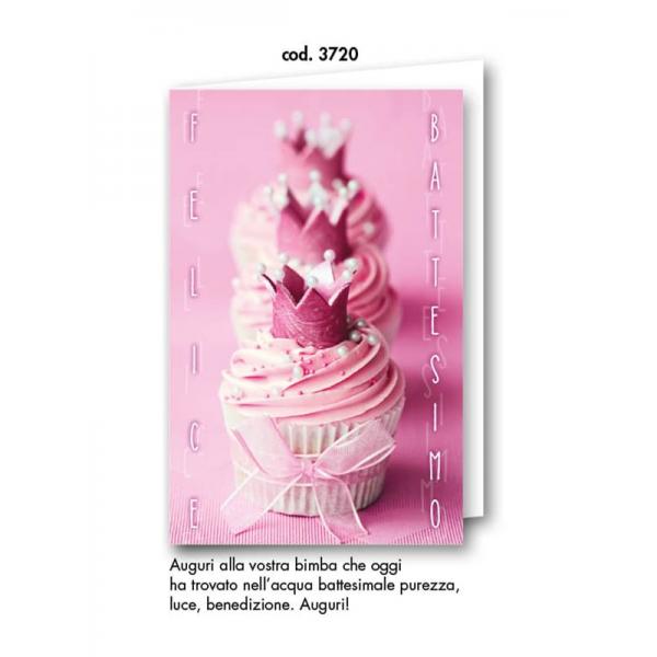 B-BIGL.AUGURI 11,4X17,2CM BATT.