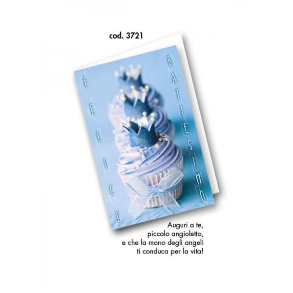 B-BIGL.AUGURI 11,4X17,2CM BATT.