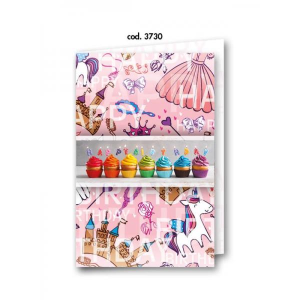 B-BIGL.AUGURI 11,4X17,2CM COMPL.