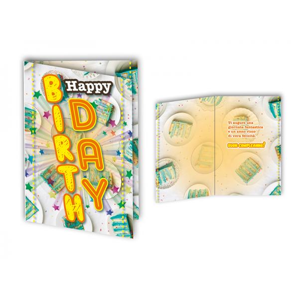 B-BIGL.11,4X17,2CM COMPLEANNO