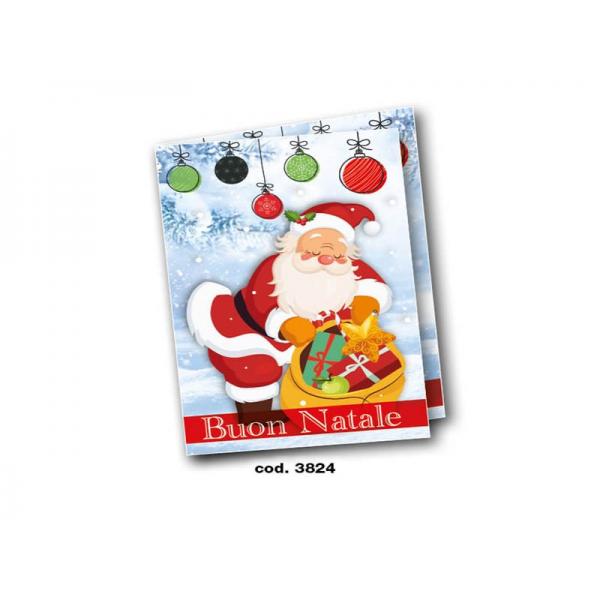 B-BIGL.AUGURI 11,4X7,2CM NATALE