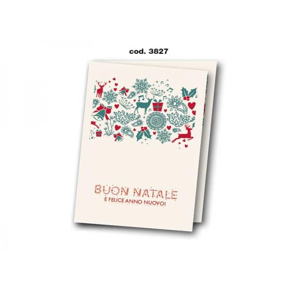 B-BIGL.AUGURI 11,4X7,2CM NATALE