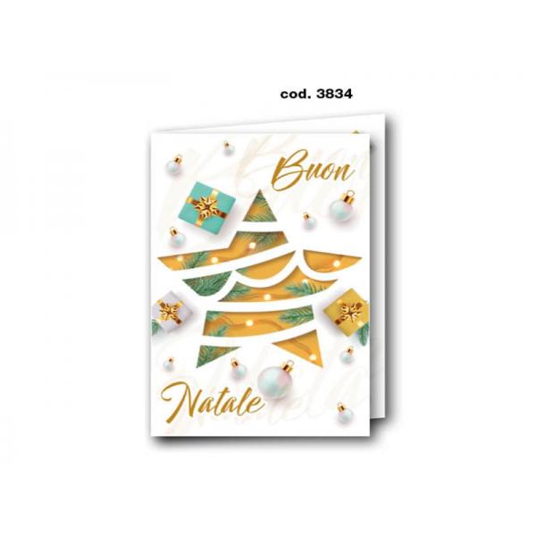 B-BIGL.AUGURI 11,4X7,2CM NATALE