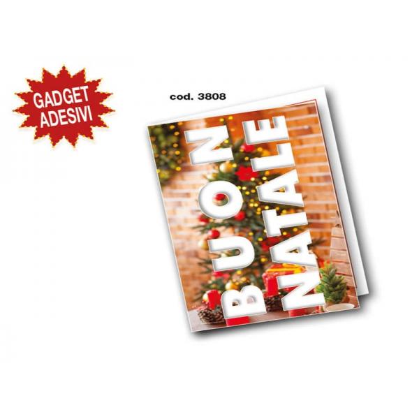 S-BIGL.AUGURI 11,4X7,2CM NATALE GADG.AD.