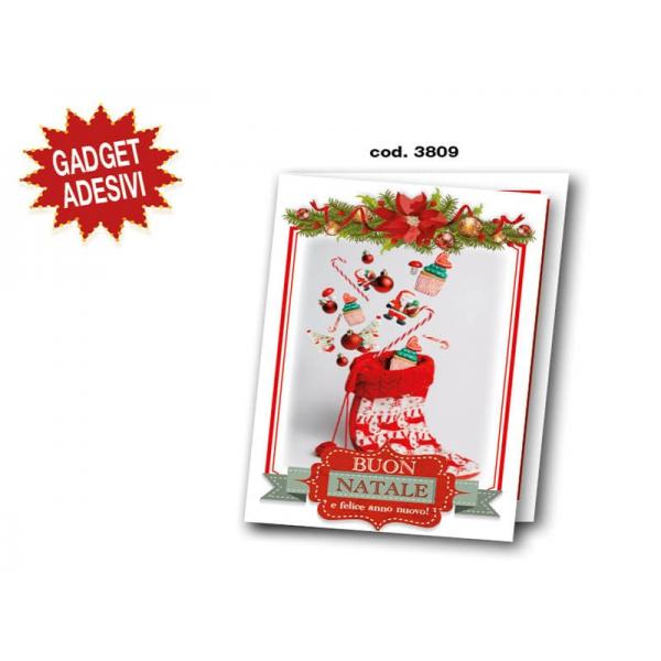 S-BIGL.AUGURI 11,4X7,2CM NATALE GADG.AD.