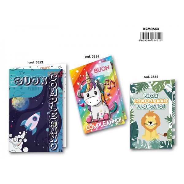 B-KIT12 BIGL.AUGURI COMPL3853-3854-3855