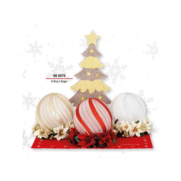 EXPOKIT 1X6 SFERE NATALIZIE ART.8578