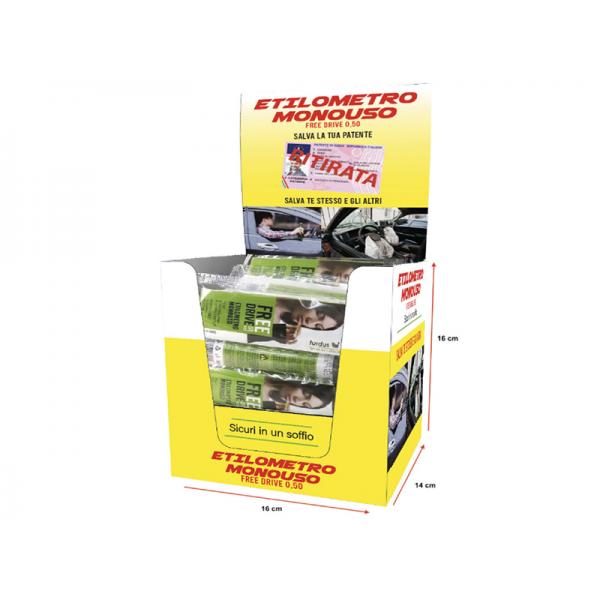 EXPO DA BANCO 50 ETILOMETRO MONOUSO