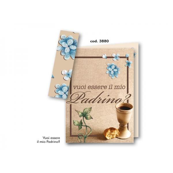 G-BIGL.AUGURI 11,4X17,2CM PADRINO COMUNI