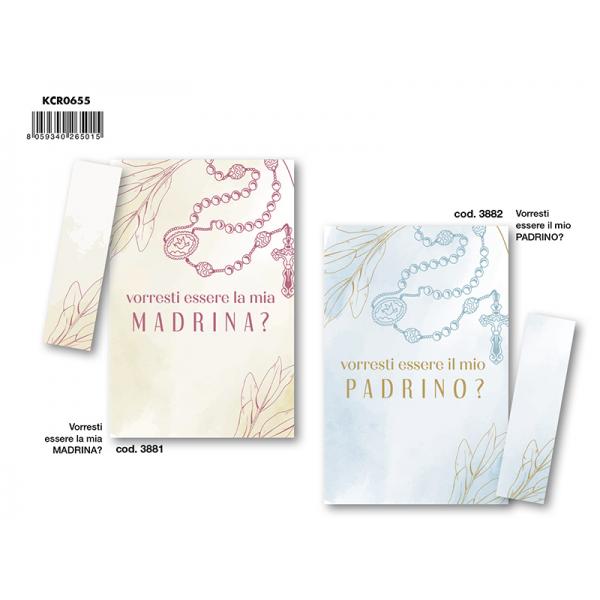 G-KIT12 BIGL.MADRINA-PADRINO CRES.3881/2