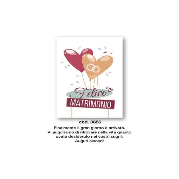 B-BIGL.AUGURI MATR.11,4X17,2CM