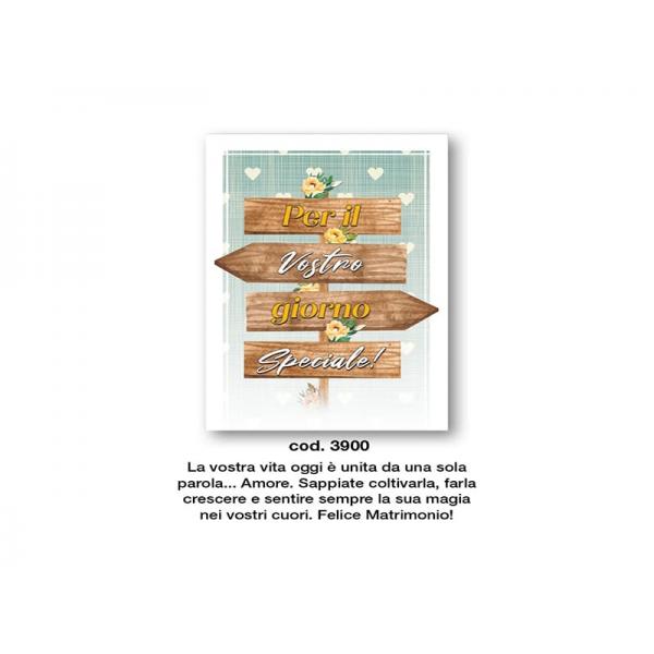 B-BIGL.AUGURI MATR.11,4X17,2CM